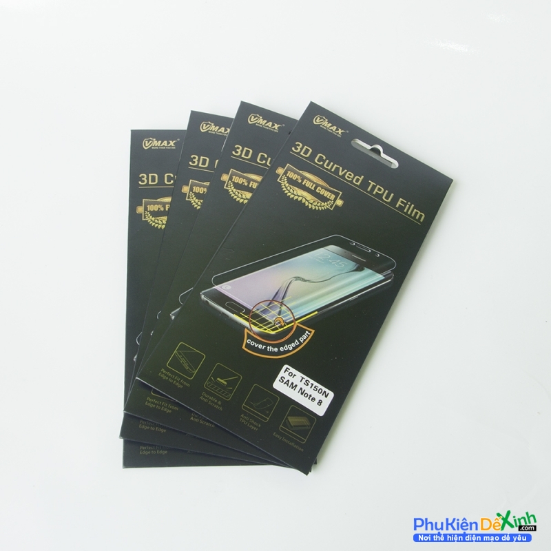 Miếng Dán Samsung Galaxy Note 8 Full Màn Hình Hiệu V Max được nhập khẩu từ Hong Kong thương hiệu V Max, giúp chống trầy xước rất hiệu quả.
